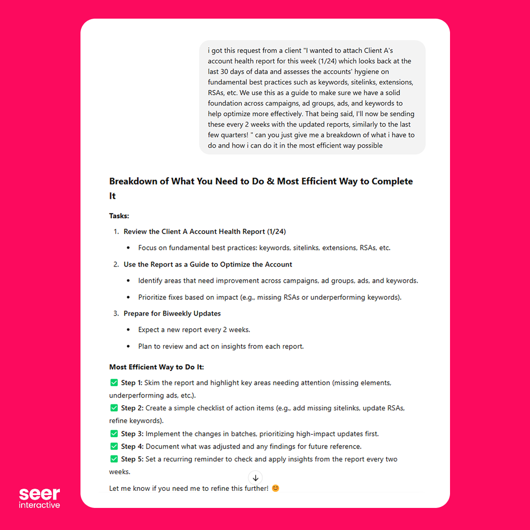 From Messy Inputs → Clear Media Plans