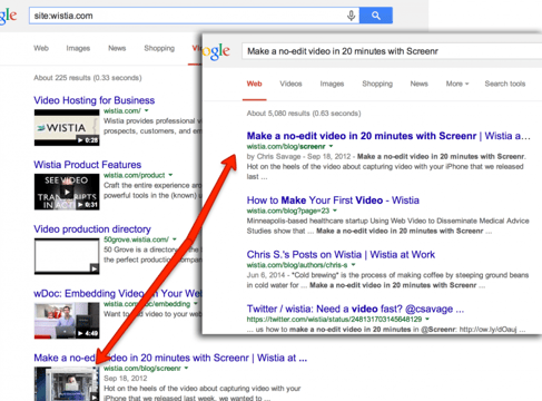 Web vs Video