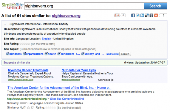 Similar Site Search For SiteSavers.org Similar Site Search For SiteSavers.org