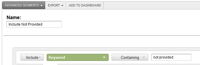 Include_Not_Provided_Segment