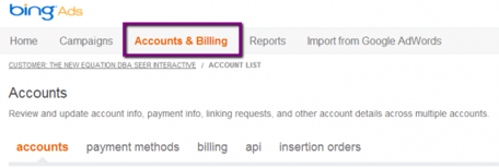 bingads billing