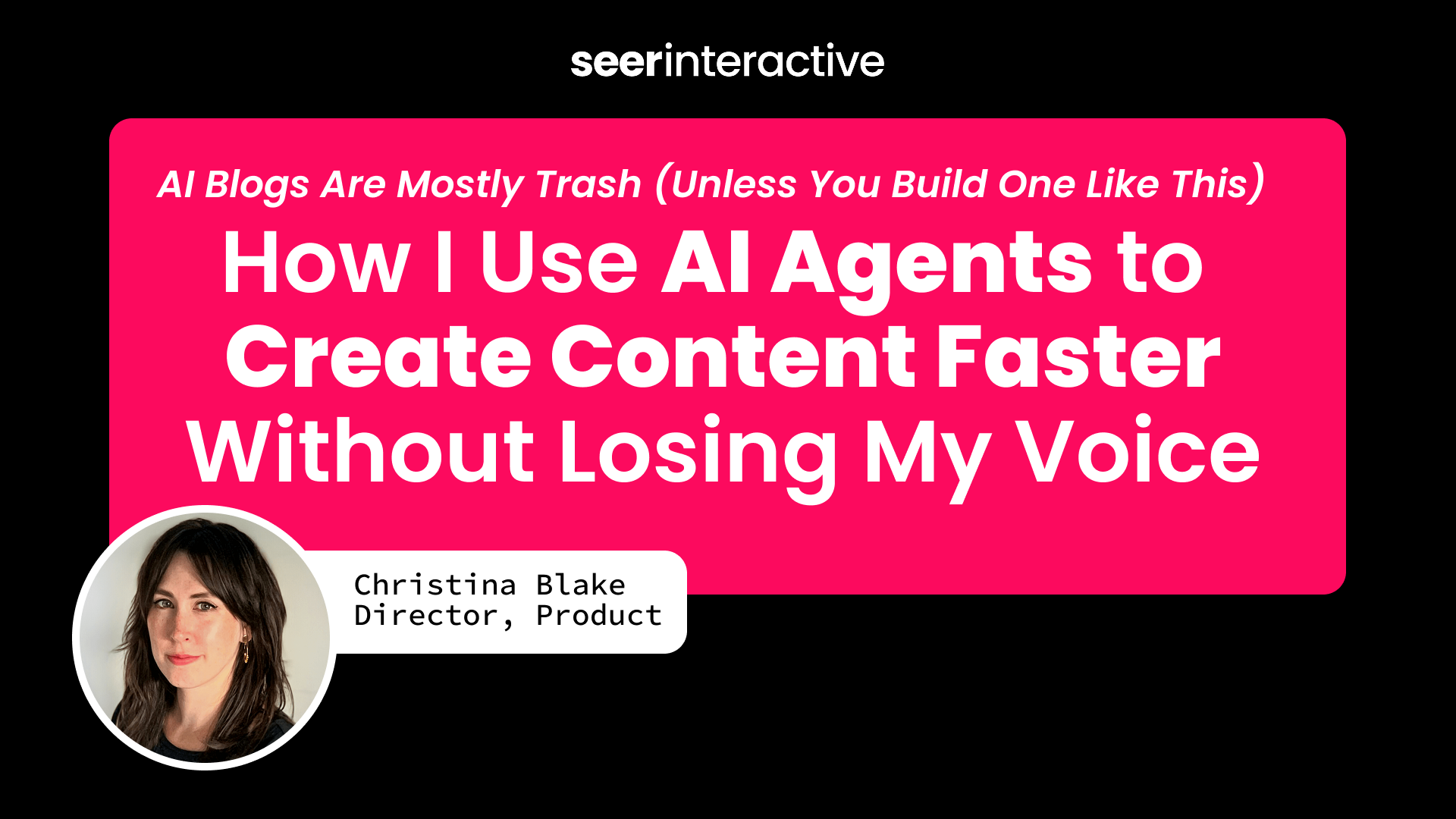 AI Blogs Are Mostly Trash (Unless You Build One Like This): How I Use AI Agents to Create Content Faster Without Losing My Voice